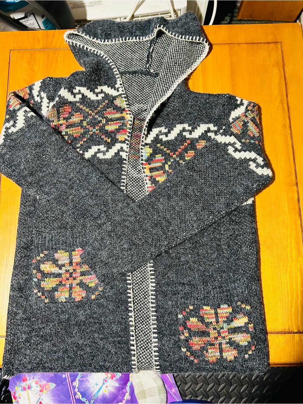 (3/$10) Womens Hooded long cardigan